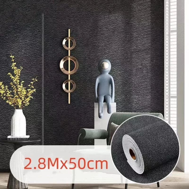 Thickened 3D Diatomaceous Mud Texture Self-adhesive Wall Sticker Waterproof Moisture-proof  Kitchen Bedroom Dormitory Wallpaper.