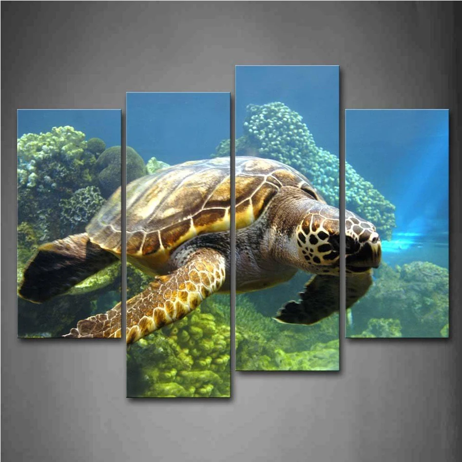 

Underwater turtle swimming DIY full Diamond Painting Cross Stitch Diamond Embroidery Mosaic Art Picture of Rhinestone Home Decor