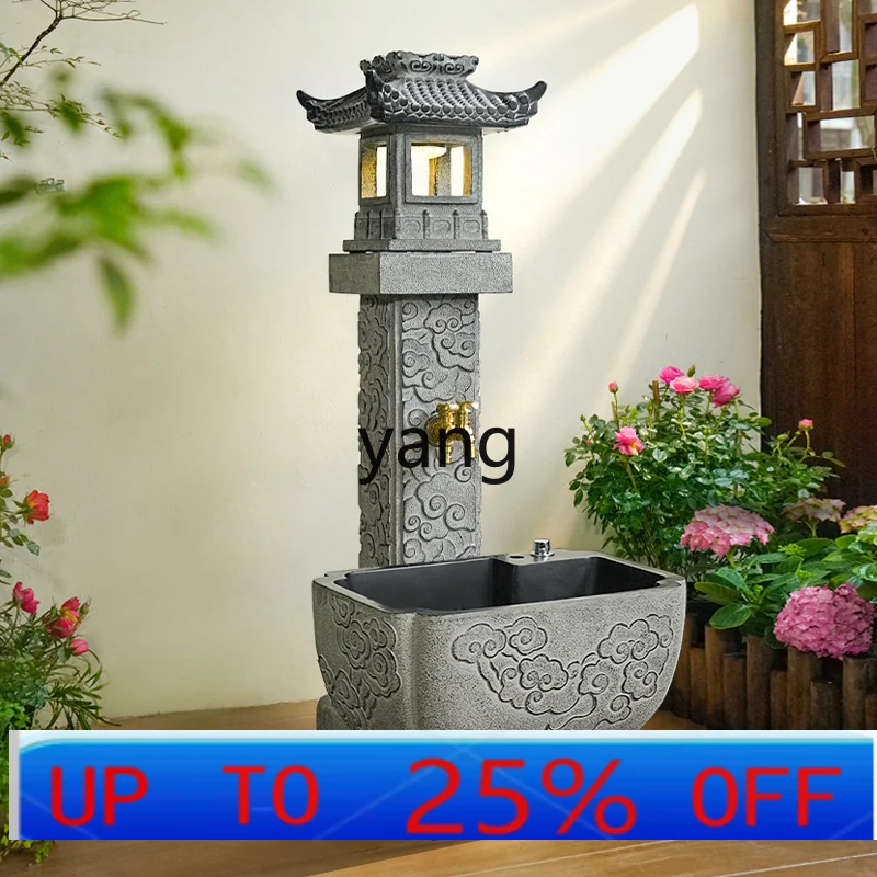 LTT column mop pool water valve antifreeze crack double open faucet