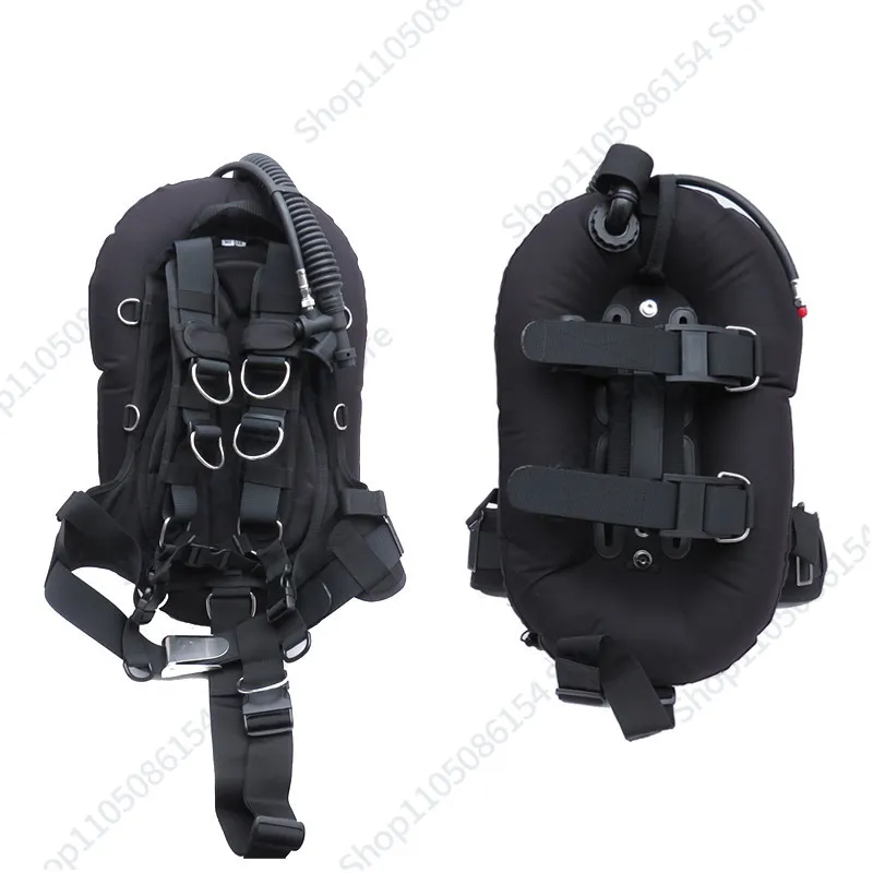 

Diving Backflight DT25/30LBS Buoyancy Nylon Airbag with Square Groove with Low Pressure Tube