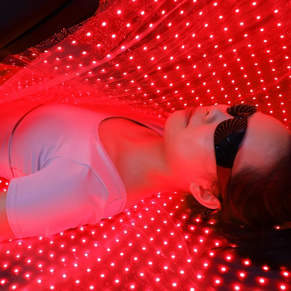 Ideatherapy Customized Led Full Body Red Light Therapy Panel Lamp Large Whole Body Red Light Therapy Mat Sleeping Bag