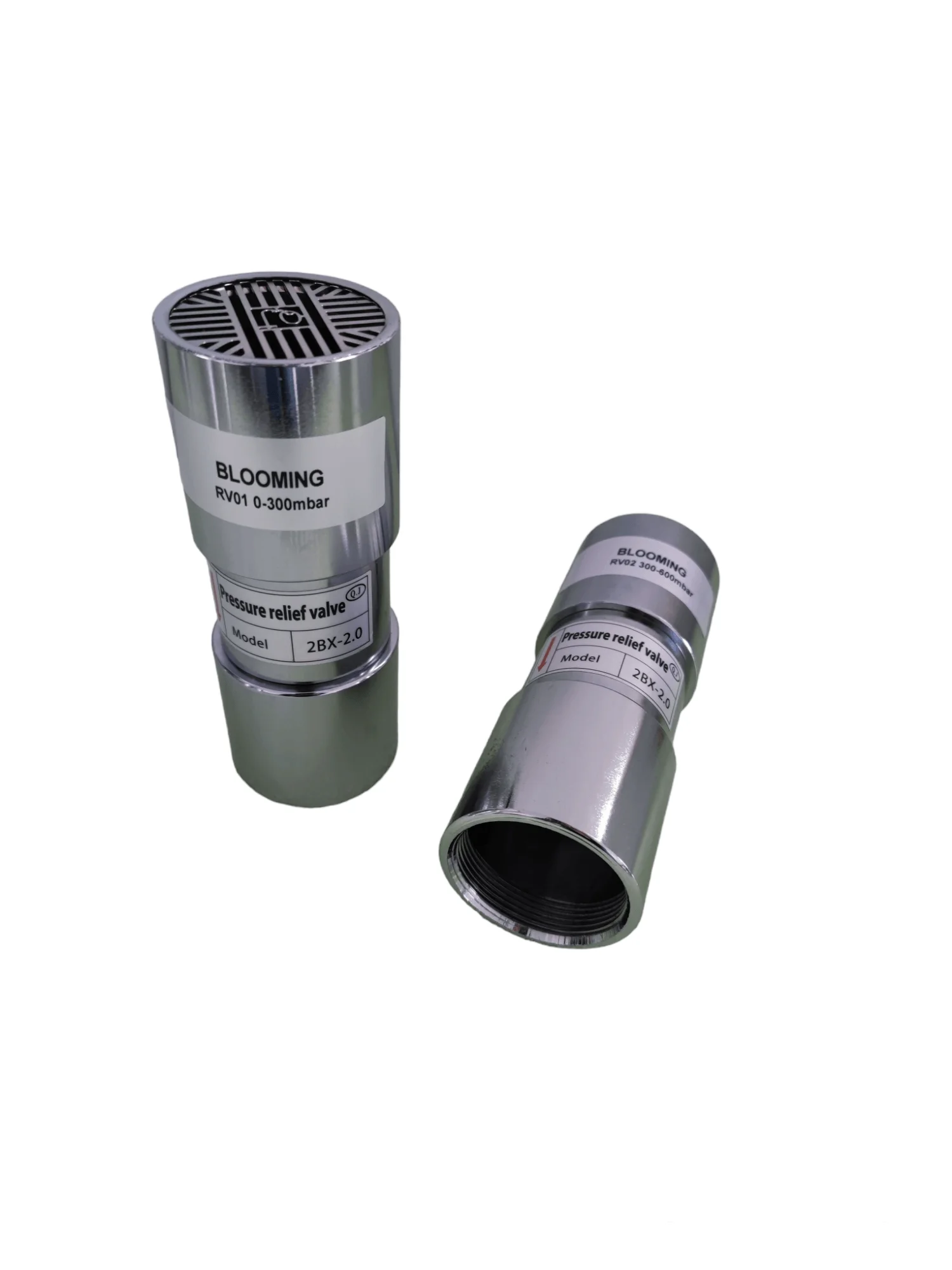 Free Shipping PT G2-G2 1/2inch Stainless Aluminum Safe Pressure Relief Valve for Air Ring Blower Vacuum Pump