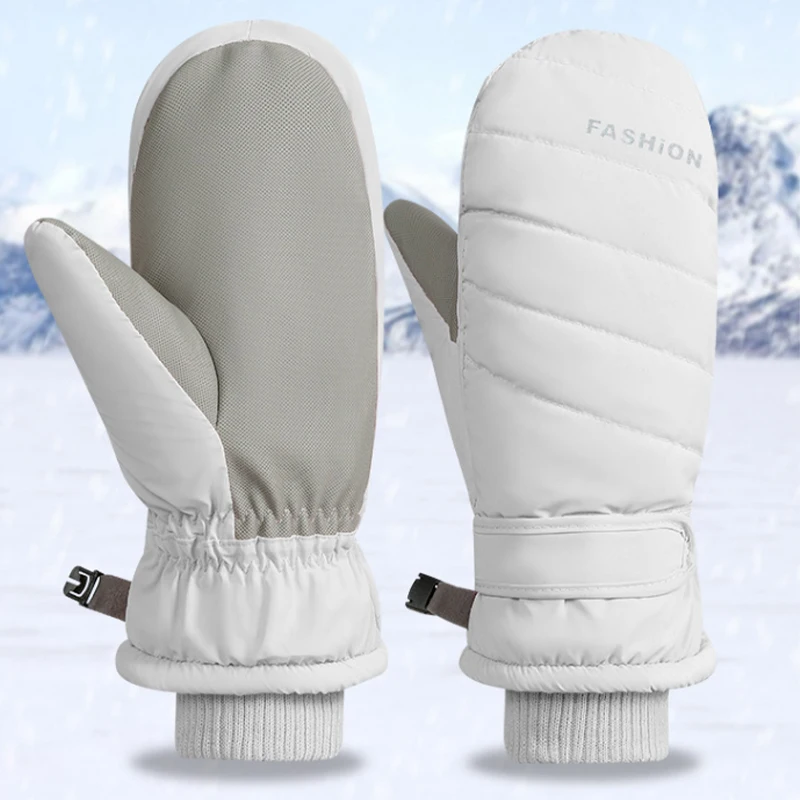 Luvas esportivas de inverno antiderrapante toque térmico neve luvas de esqui snowboard acessórios bolso à prova dwaterproof água luvas de equitação quentes das mulheres dos homens