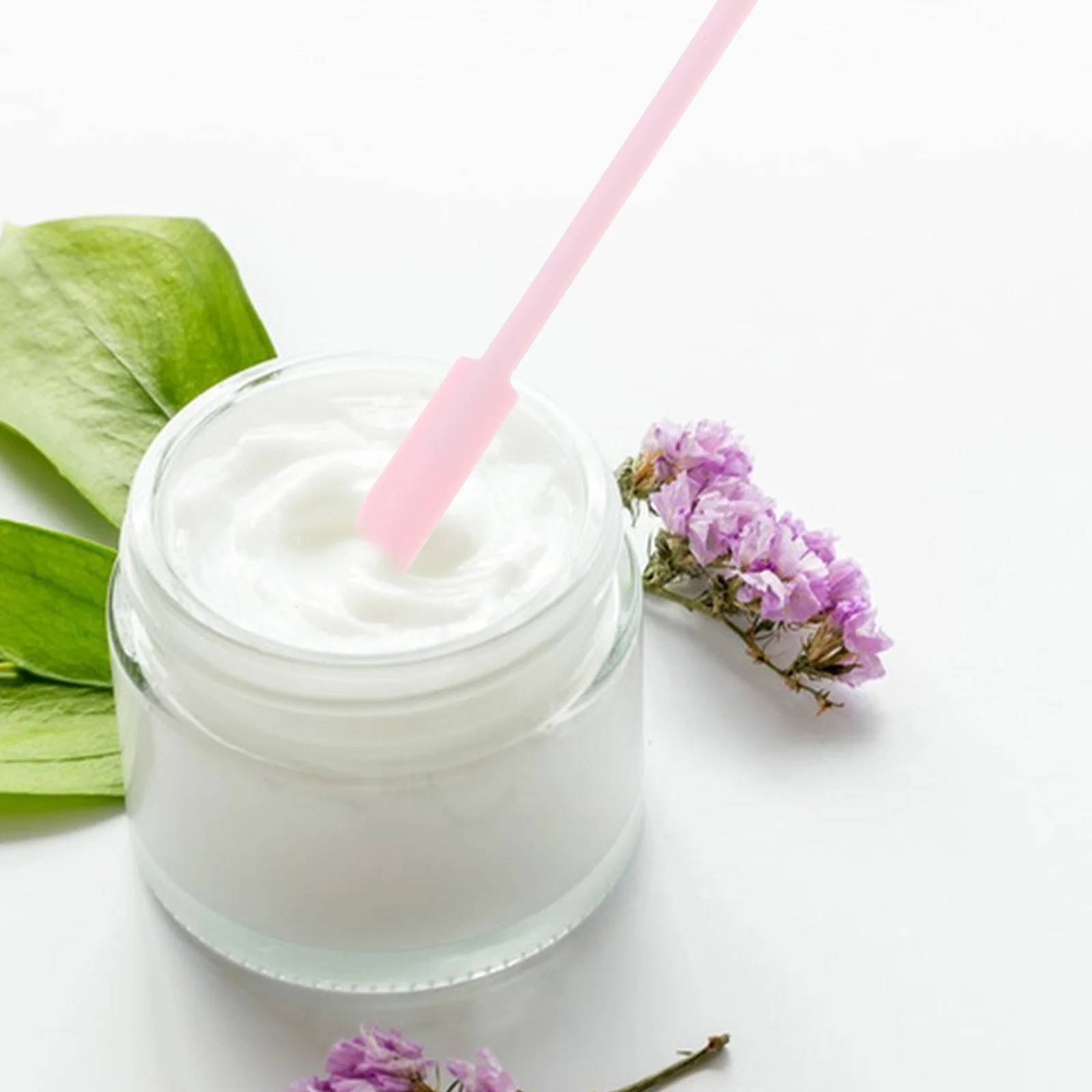 

3Pcs Silicone Makeup Spatulas Beauty Scraper for Lotion Cream Foundation Bottles Reusable Silicone Scraper