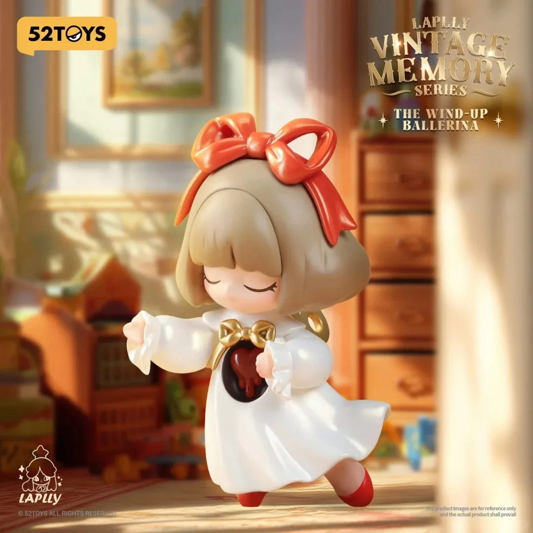 52 brinquedos laplly série de memória vintage caixa cega brinquedos kawaii anime figura ação caixa caja surpresa caixa mistério bonecas presente das meninas