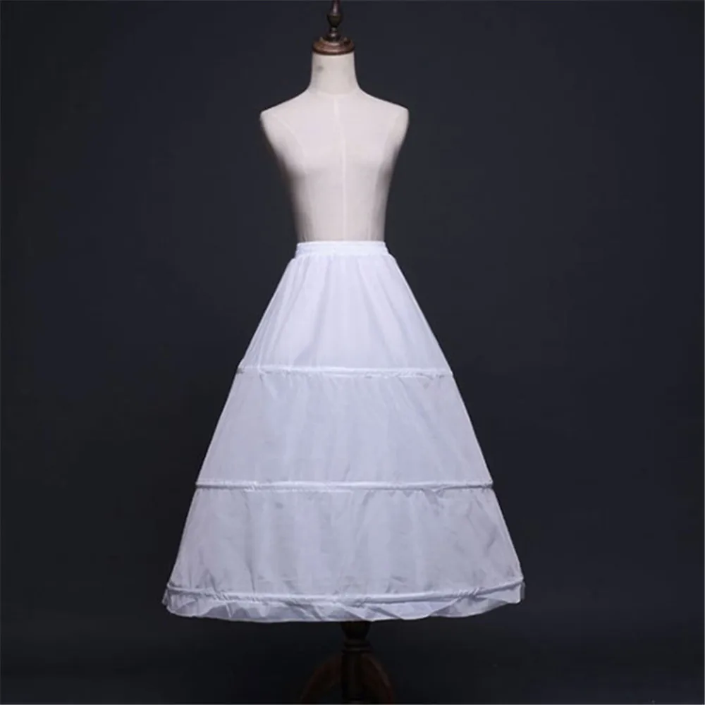 

Женская нижняя юбка с тремя обручами, белая нижняя юбка, свадебные аксессуары