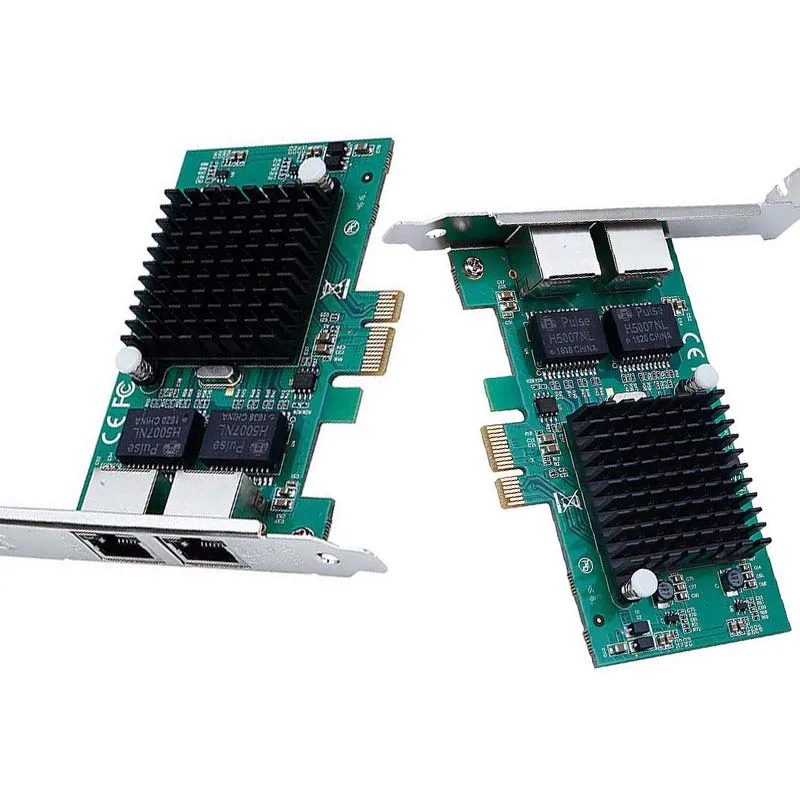 Intel 82575 Gigabit Server Adapter RJ-45 LAN Adapter computer accessorie Fast Ethernet PCI-e Gigabit Network Card Game PCIE Card