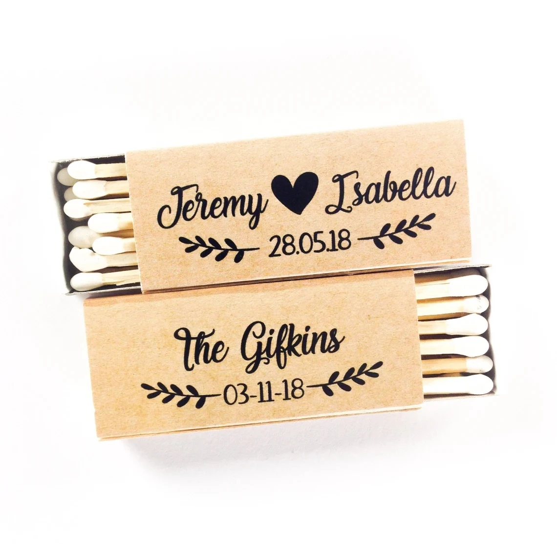 

Perfect Match Matches - Wedding Matches Favor, Personalized Wedding Matchbox, The Perfect Match Gift, Custom Matchbox, Matches S