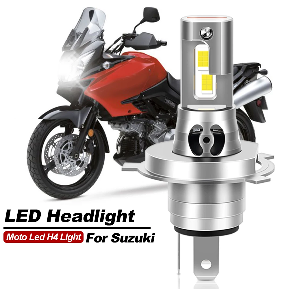 1Pc H4 Motorcycle LED Headlight Hi/Lo Bulbs 26000LM 6000K For SUZUKI GSX250R YEAR ,2017,2018,2019,2020,2021