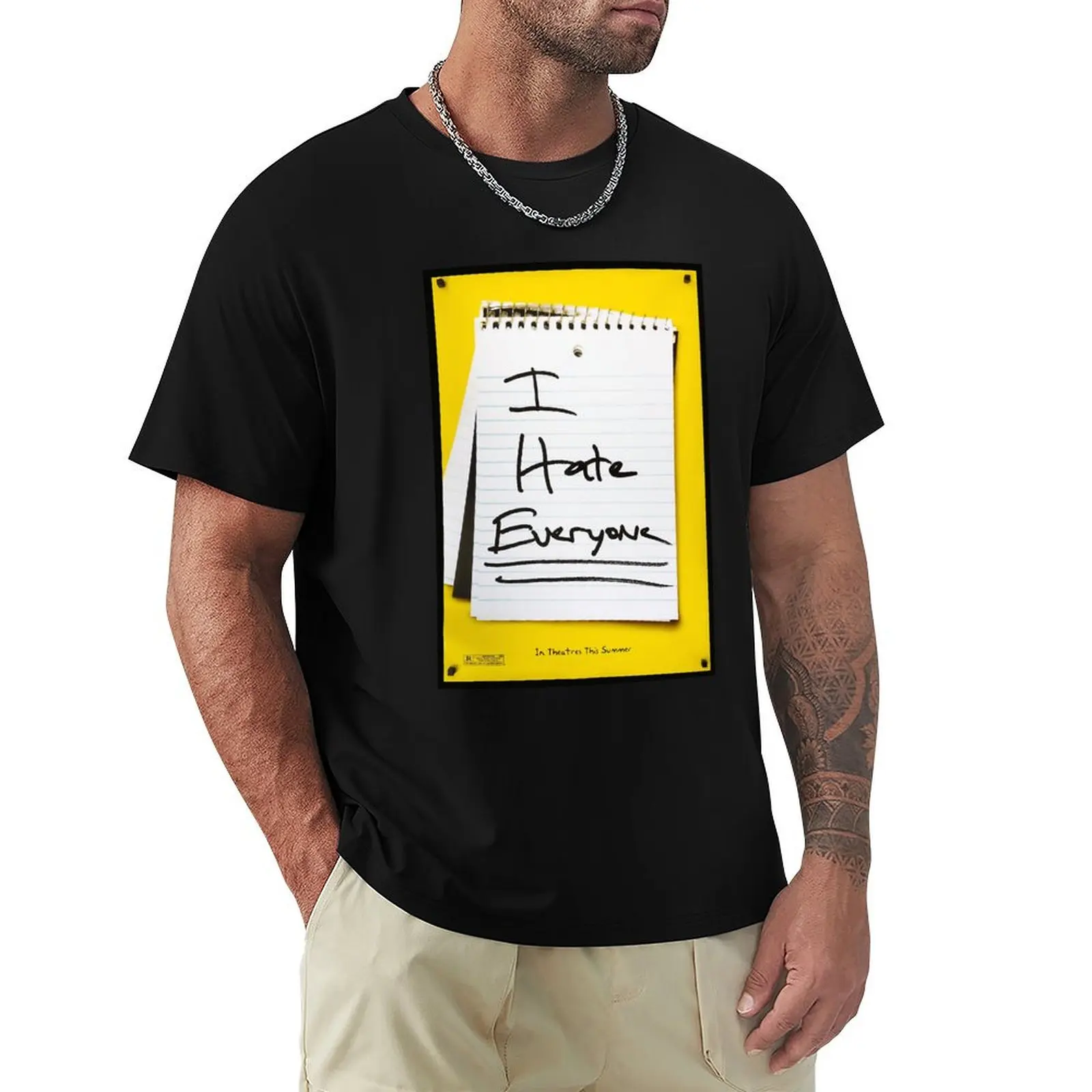 

I Hate EveryoneLittle Miss Sunshine T-Shirt Simple Graphic Design T-Shirt