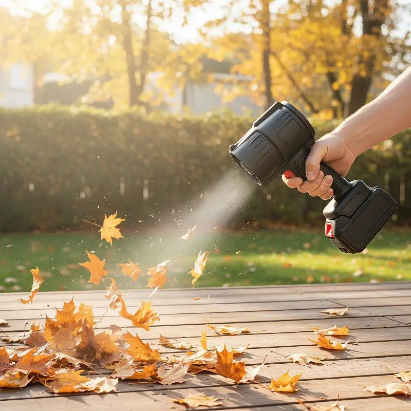 Handheld Ducted Turbofan 2H Fast Charge High Power Lithium Fan for Car Washing Yard Cleaning Dust Leaf Blowing
