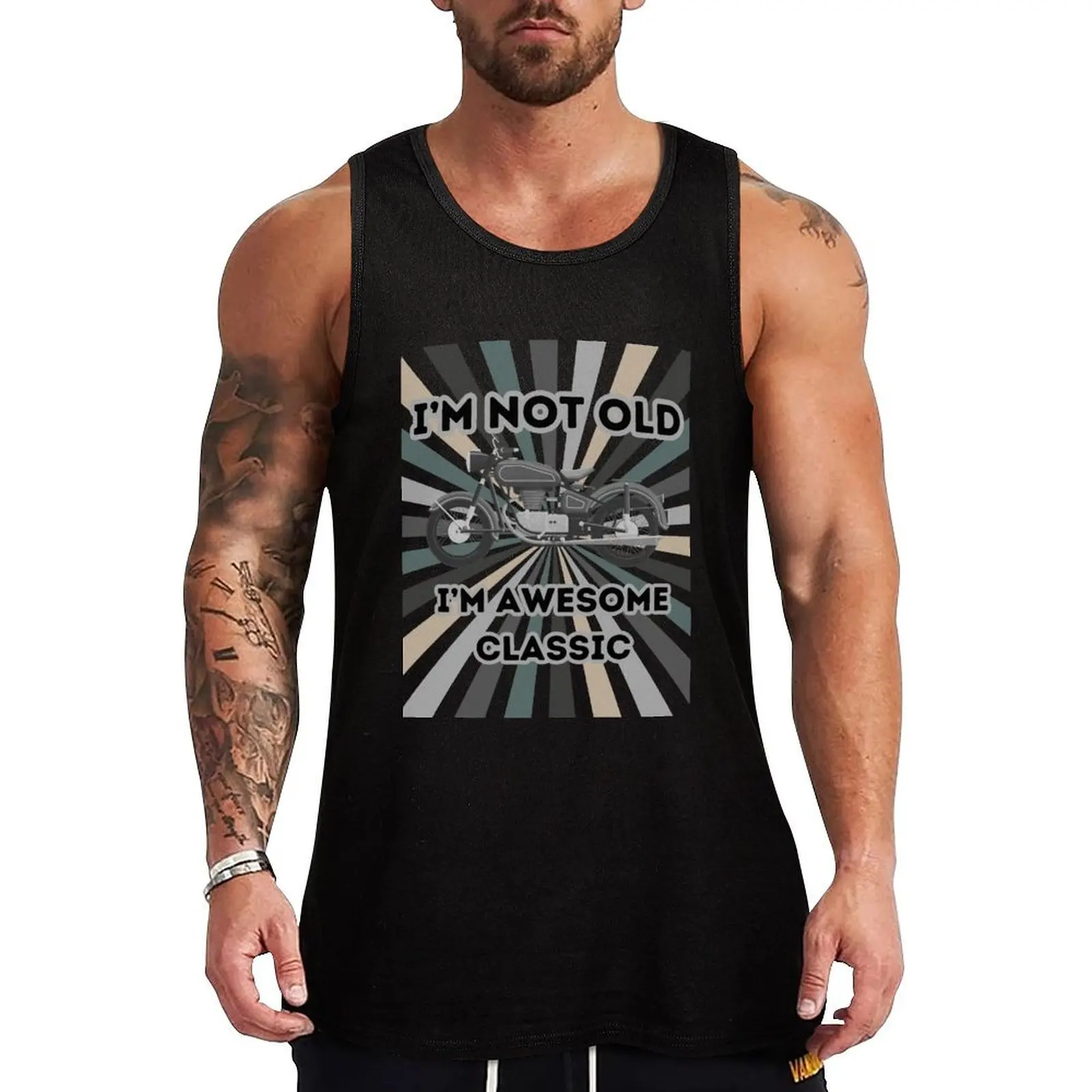 Timeless Coolness Tank Top running shirt underwear clothes for men summer vest for men gym