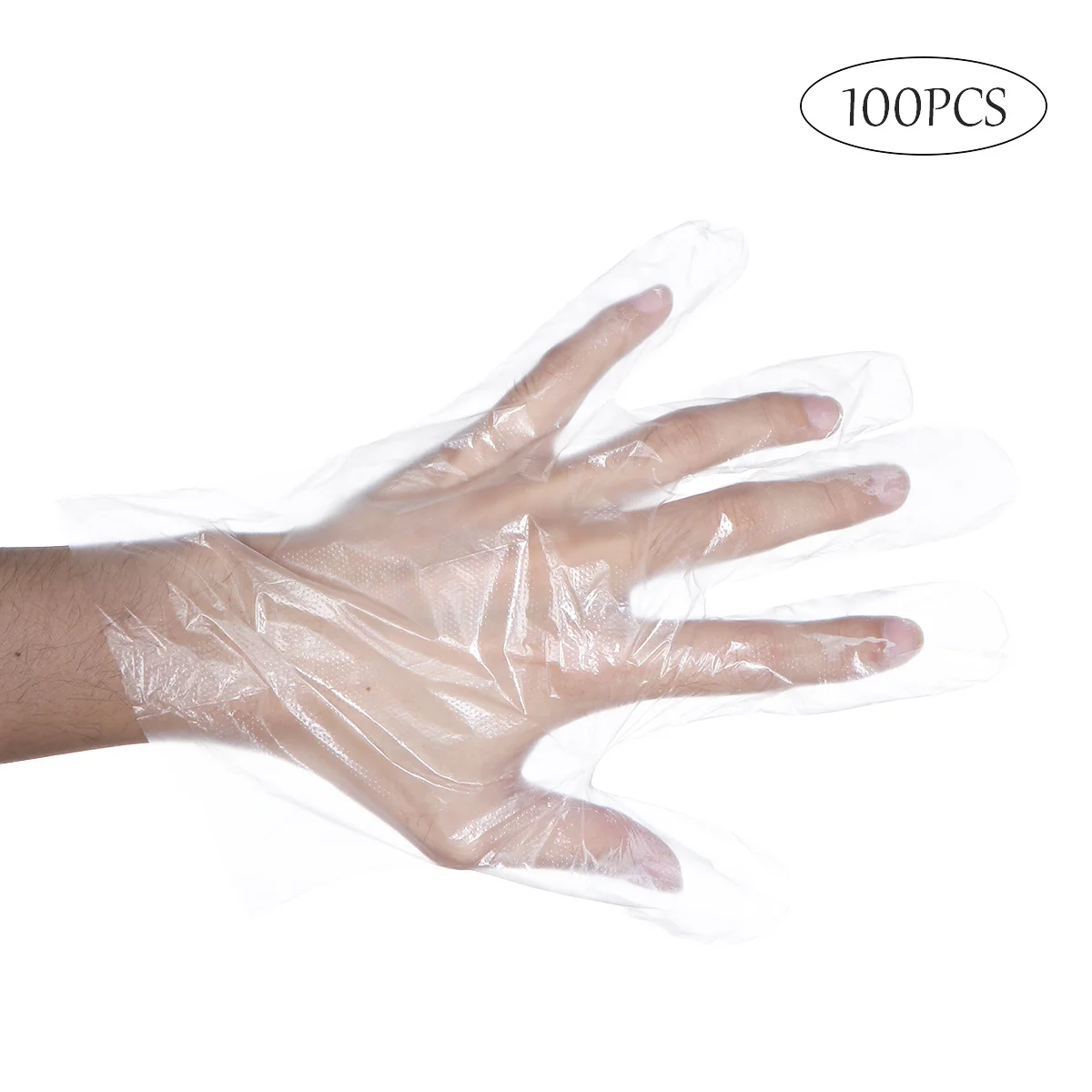 500 stücke Kunststoff Geschirr Handschuhe Einweg Praktische Reinigung Handschuhe Für Haushalt Schönheit Tattoo Lebensmittel Prep Arbeit Verwenden