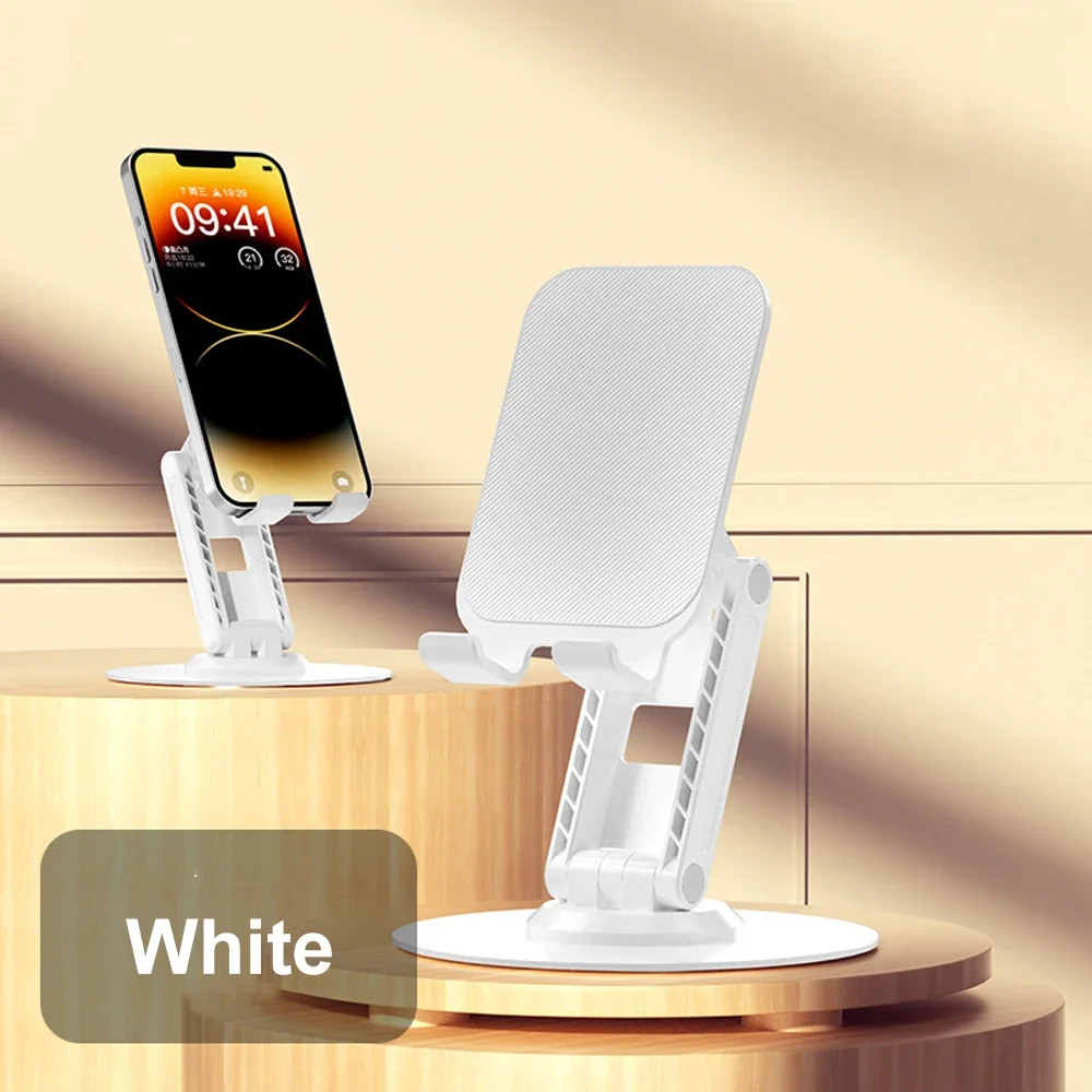Foldable Mobile Phone Holder Stand Tablet Desk Mount Table Flexible Adjustable Desktop Live Lazy Bracket Support For All Phones