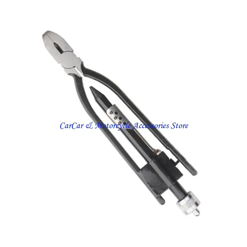 

G5AD Reliable 9 Inch Wire Twisting Pliers Cable Handling Pliers Manual Tool for Motorcycle Repair & Secure Cable Fastening