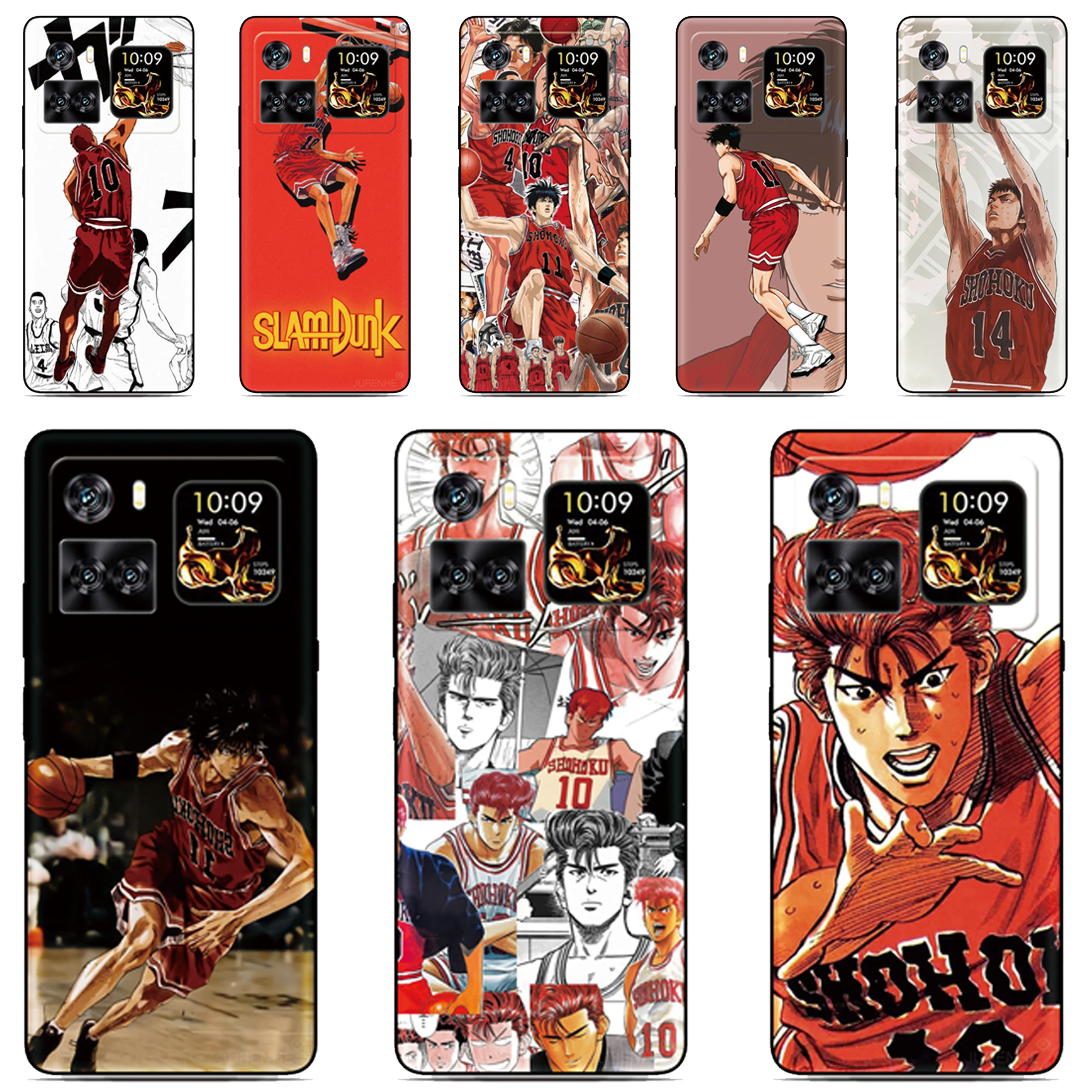 

Slam Dunk Anime Phone Case For Cubot X100 Shockproof Soft TPU Back Skin Cover CubotX100 Personalised Customized Photo Silicone