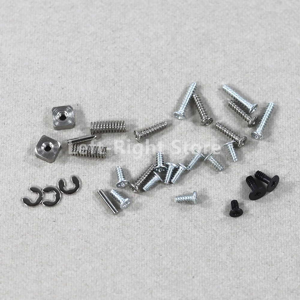 30 set di viti complete + molla LR + pilastro in metallo per parti di riparazione viti Nintend 3DSXL 3DSLL 3DS XL LL