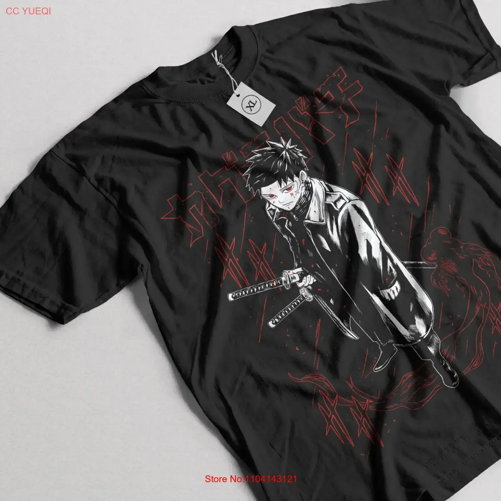 

Футболка Jujutsu Kaisen с Кагурабачи Годжо Сатору, винтажная, с эффектом потертости, удобная, мягкая, универсальная, повседневная, в стиле аниме-хоррор, подарок для девушки