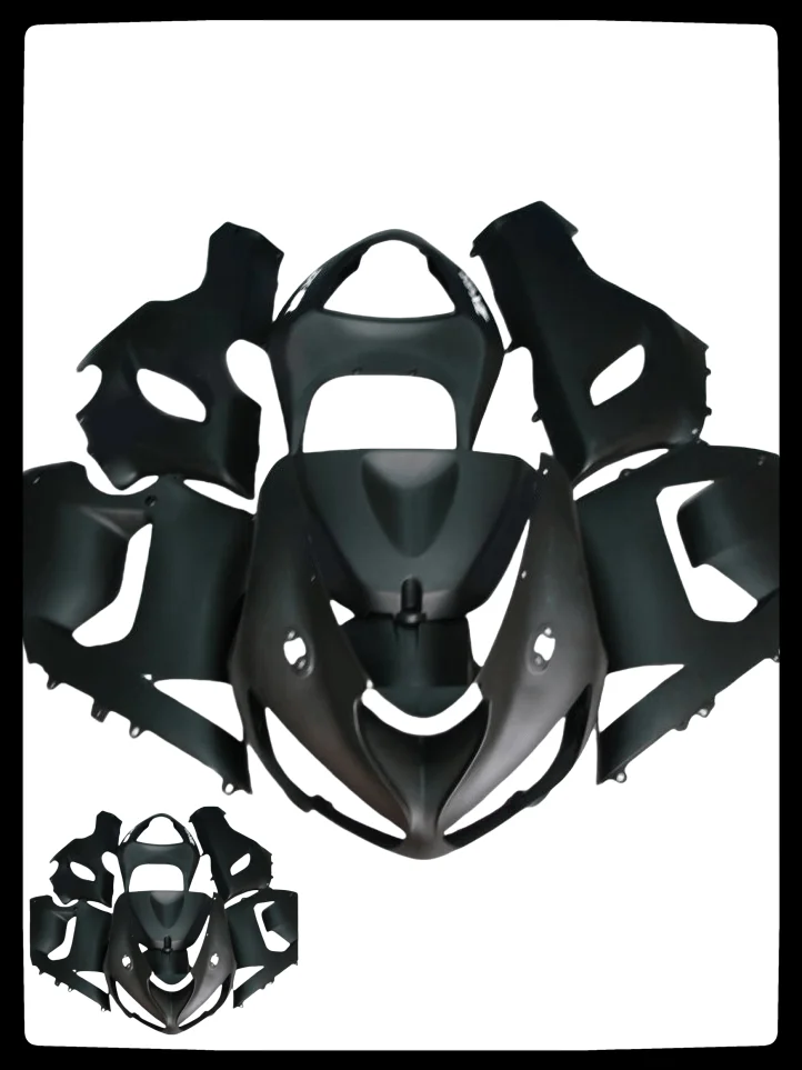 

Customized Motorcycle Fairing Kits Fit for Kawasaki Ninja ZX-6R 05 06 ZX 6R ZX6R 636 2005 2006 ABS Plastic Bodywork black whole