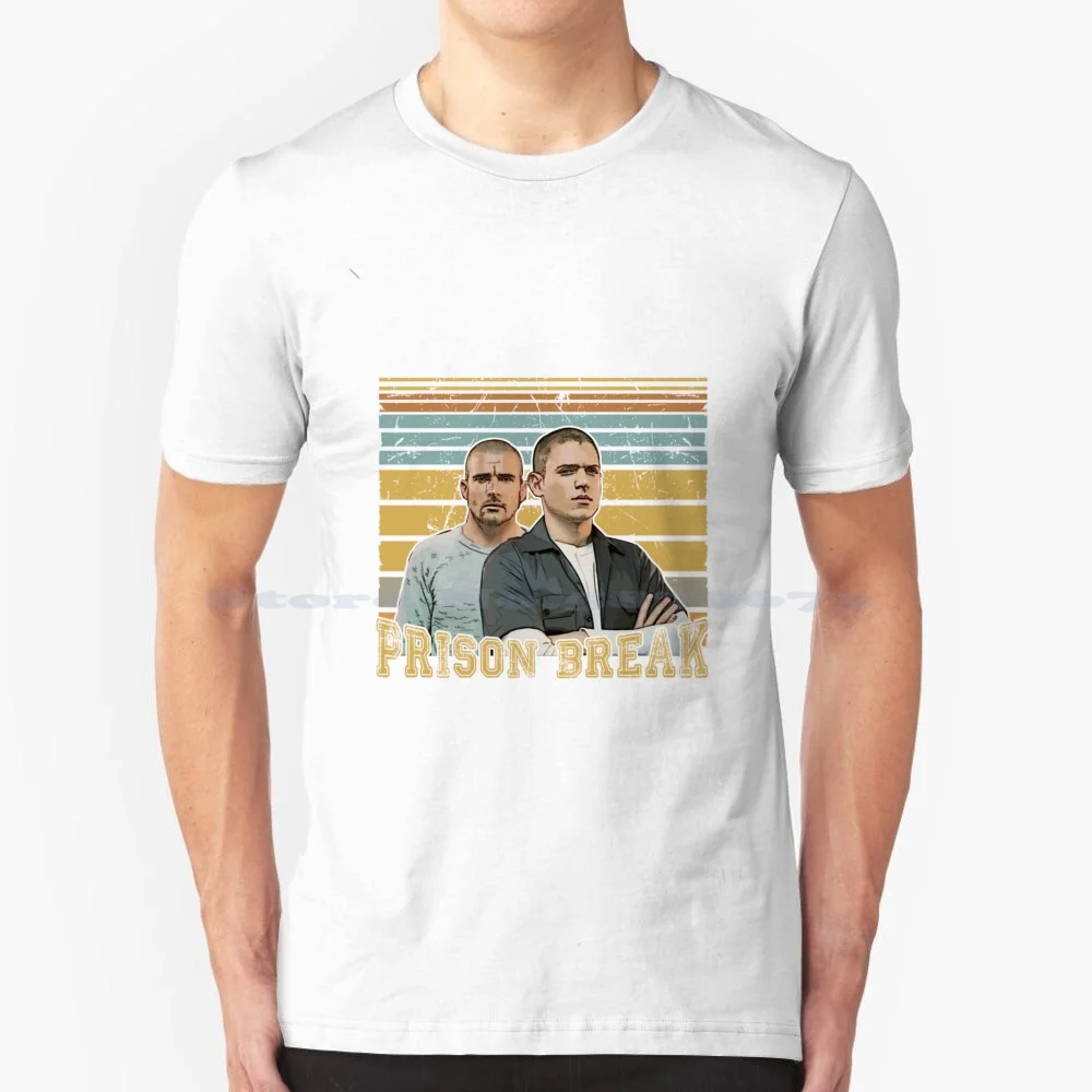 Prison Break T Shirt 100% Cotton Tee Prison Break Michael Scofield Lincoln Burrows Love Cool Wentworth Miller Tv Australia