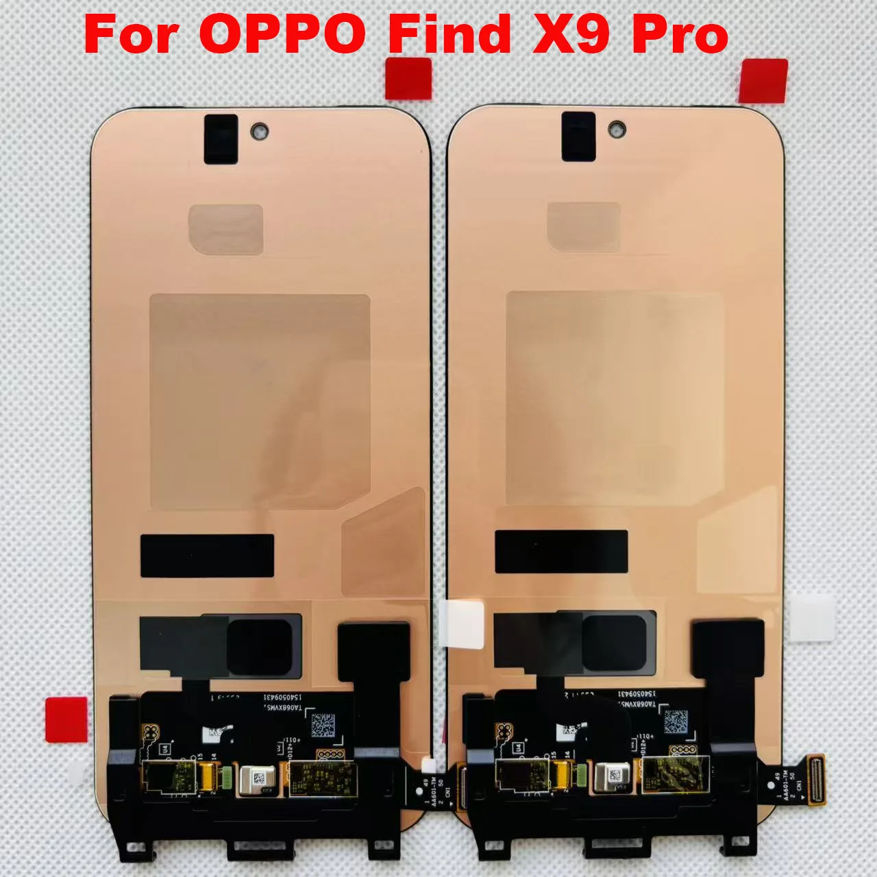 Origineel AMOLED 6.78" scherm voor OPPO Find X9 Pro CPH2791, PLG110 LCD display touchscreen digitizer assemblage voor Find X9 X9 Ultra LCD