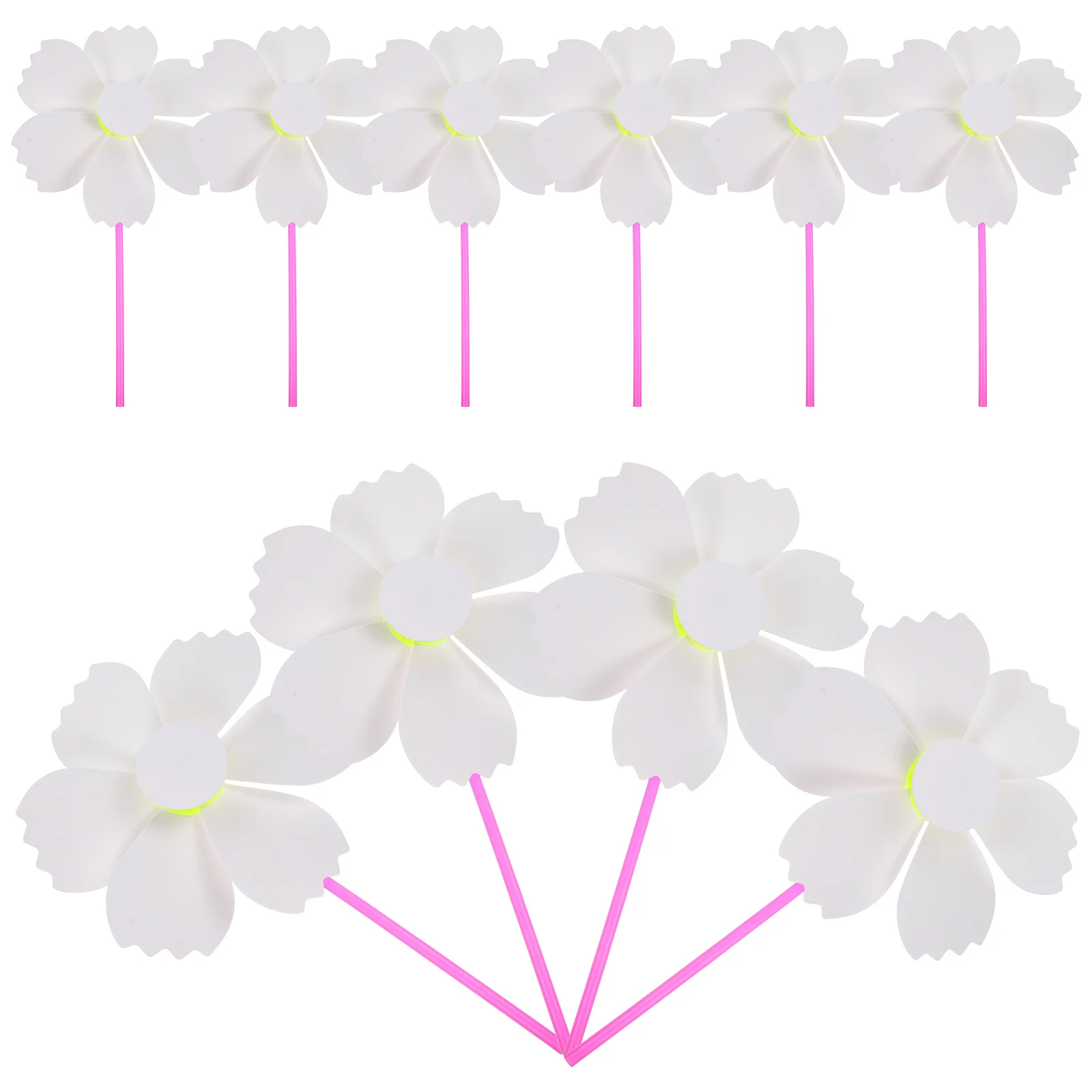 10pcs Safe Paper Craft Windmill Drawing Toys Kids Children Educational Playthings Educational Outdoor Plaything