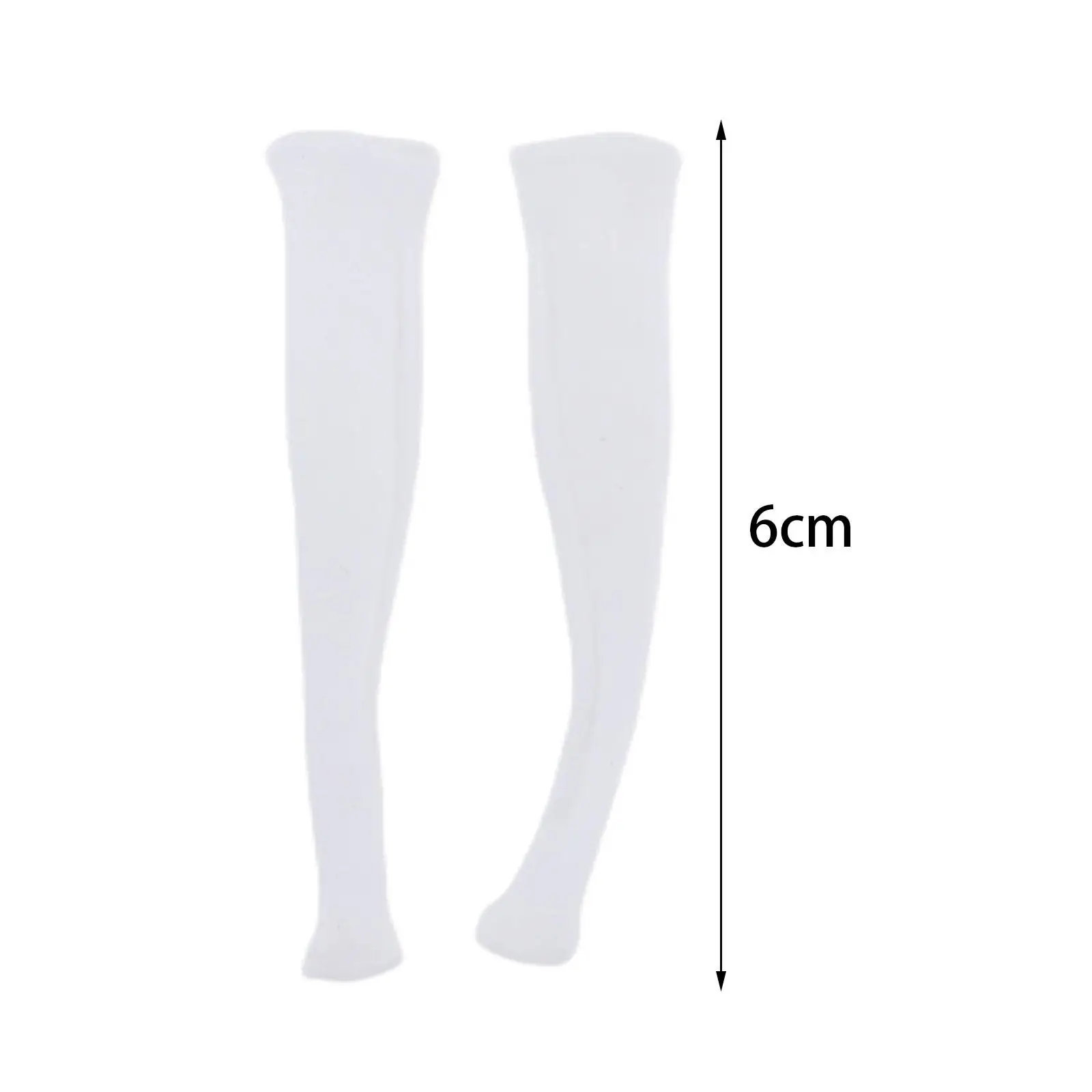 1/12 Scale Figure Stockings Fabric Doll Clothes Miniature Accessory for 6 Inch Action Figures Customizers