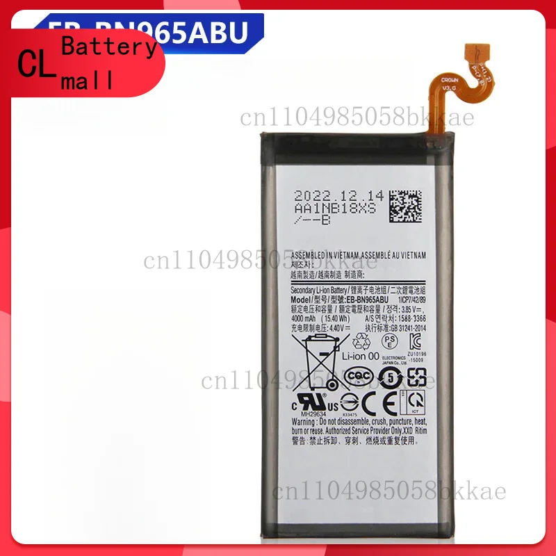

Replacement Phone Battery For Samsung Galaxy Note 9 Note9 SM-N9600 EB-BN965ABU