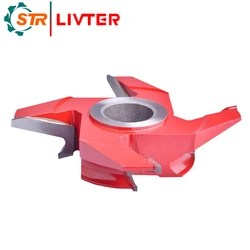 Carbide woodworking tools, table trimming knives, duckbill chamfering knives, arc forming end mills