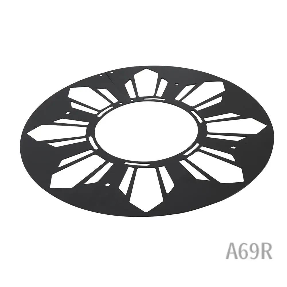 

A69R-Enclosed Wheel Hub Cover Motorcycle Protection Sealing Plate Carbon Steel For Super 73 S1 S2 RX ZX