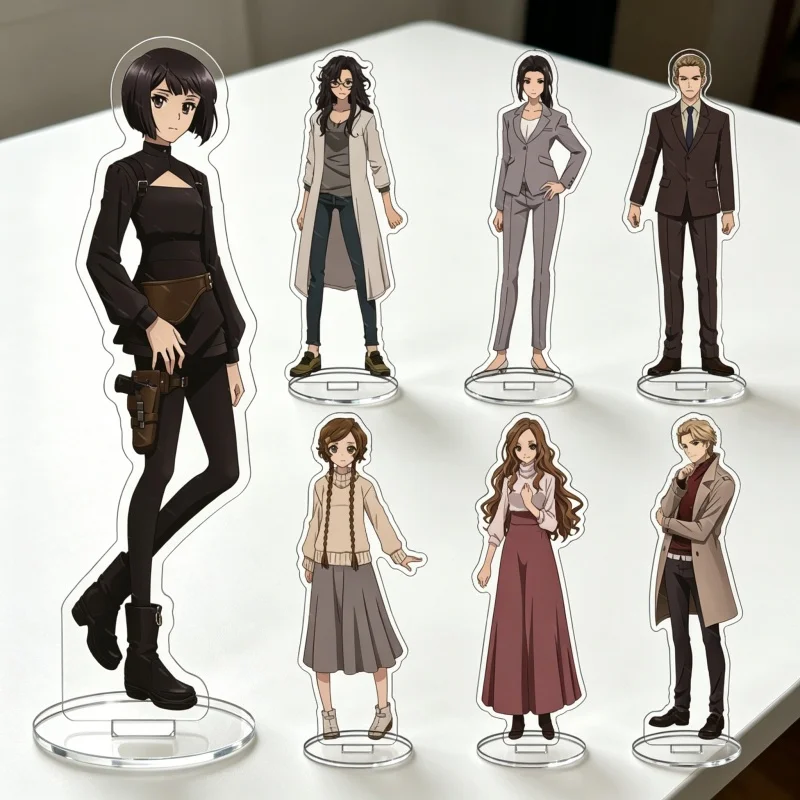 

Your Forma Arkito Brode 15CM Keychain HD Printed Acrylic Stand Figure Desk Decor Anime Otaku Collection Model Toy Fans Gifts