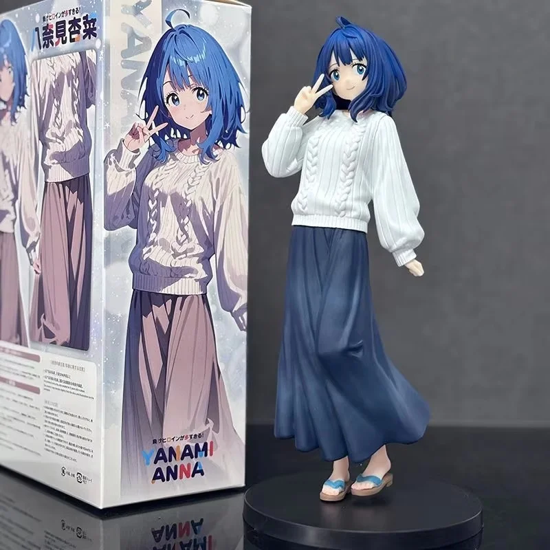 

Yanami Anna PVC Figure - Cute Girl Model Statue Desk Decoration Collectible Toy for Fans of Anime Figurines