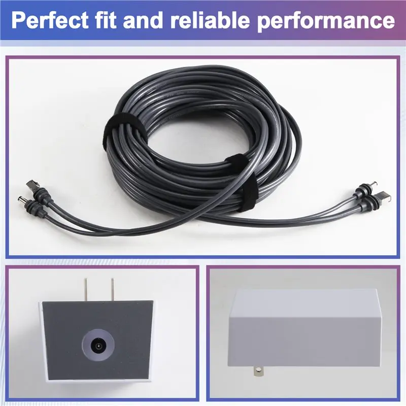 [NEW!T25C】 2-In-2 Data/Power Extension Cable For Starlink Mini 10M Fast Charging Ethernet For Starlink Mini Only Standard US