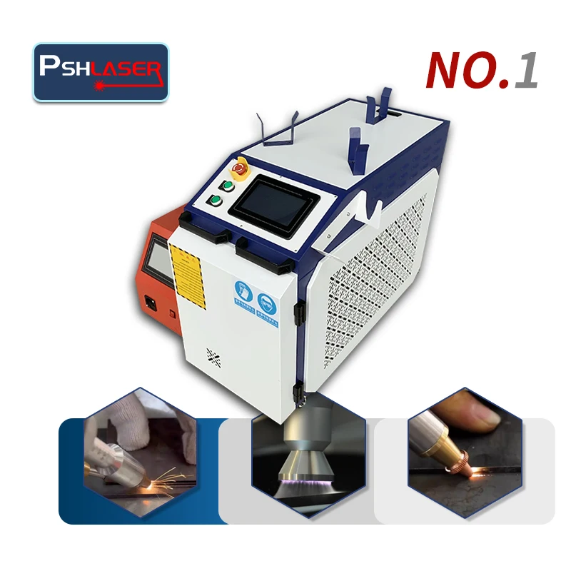 Laser Welding Cutting And Cleaning Machine 2000W Laser Welding Machine CNC Fiber Laser  Portable Welding Machine