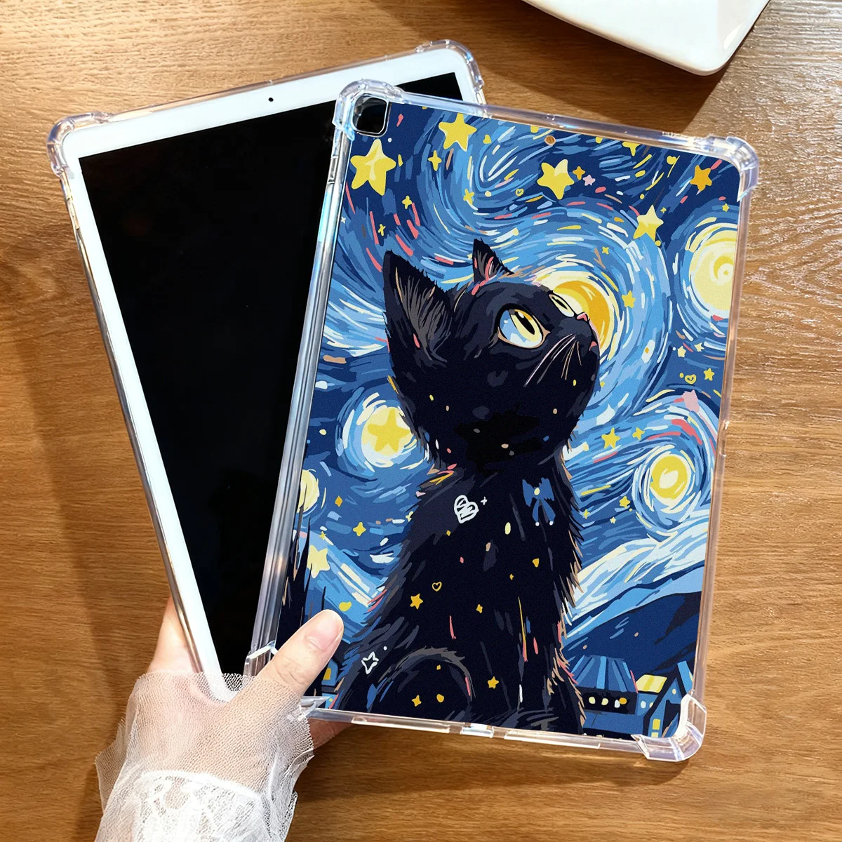 Silicon Tablet Case For iPad A16 10th Generation 11th 11 10 9 8 7 iPad Pro 12.9 13 9.7 10.5 11' Air 13 Mini 6 5 4 3 2 1 Cover