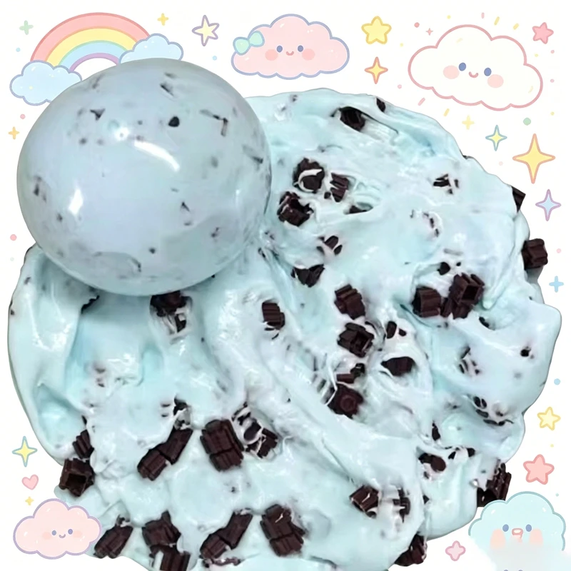 Stressabbauender Ball Lustiger Butter-ähnlicher Quetschball Formbarer Knautschball Realistischer Handgefertigter Druckentlastungsball Kinderspielzeug