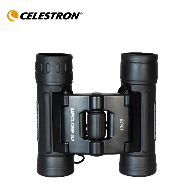 Celestron G2 10x25 binoculars Outdoor portable collapsible mini binoculars high power HD night vision Metal professional viewing