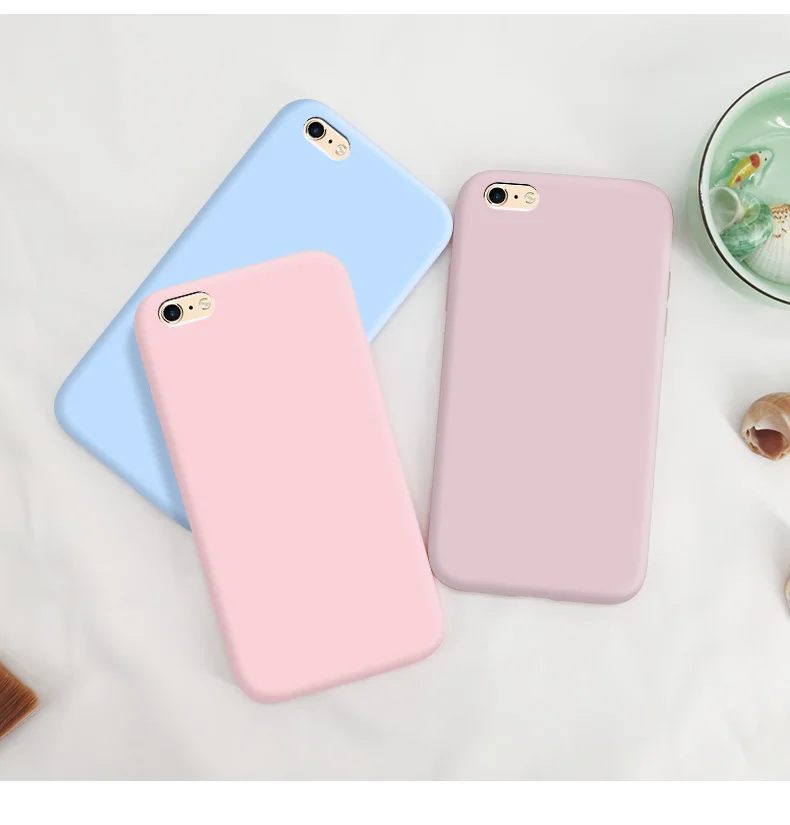 Für iphone 6 6s Fundas Original Fall Für iphone6 6s Stoßfest TPU Flüssigkeit Silikon Schutzhülle Telefon Zurück Abdeckung für iphone 6 Fall – Detail 3