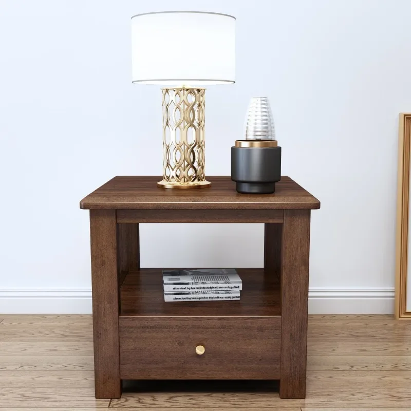 

Гостиная Полный ореховый маленький восьми-бессмертный стол Деревянный светлый роскошный угловой столик