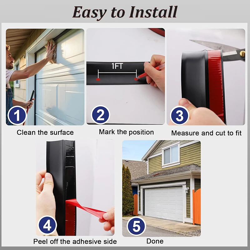 2 متر TPE نافذة حجب المياه بار BalconySelf لاصق مقاوم للماء ختم الشريط نافذة المنزل حافة منحرف المياه وامض المجلس #4