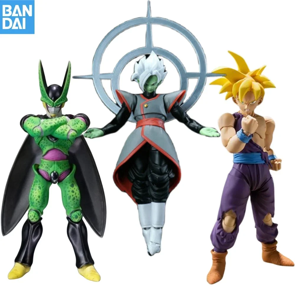 

Bandai Anime Dragon Ball S.H.Figuarts Zamasu Son Gohan Cell Action Soul Limitation Collection Figures Model Toys Christmas Gifts