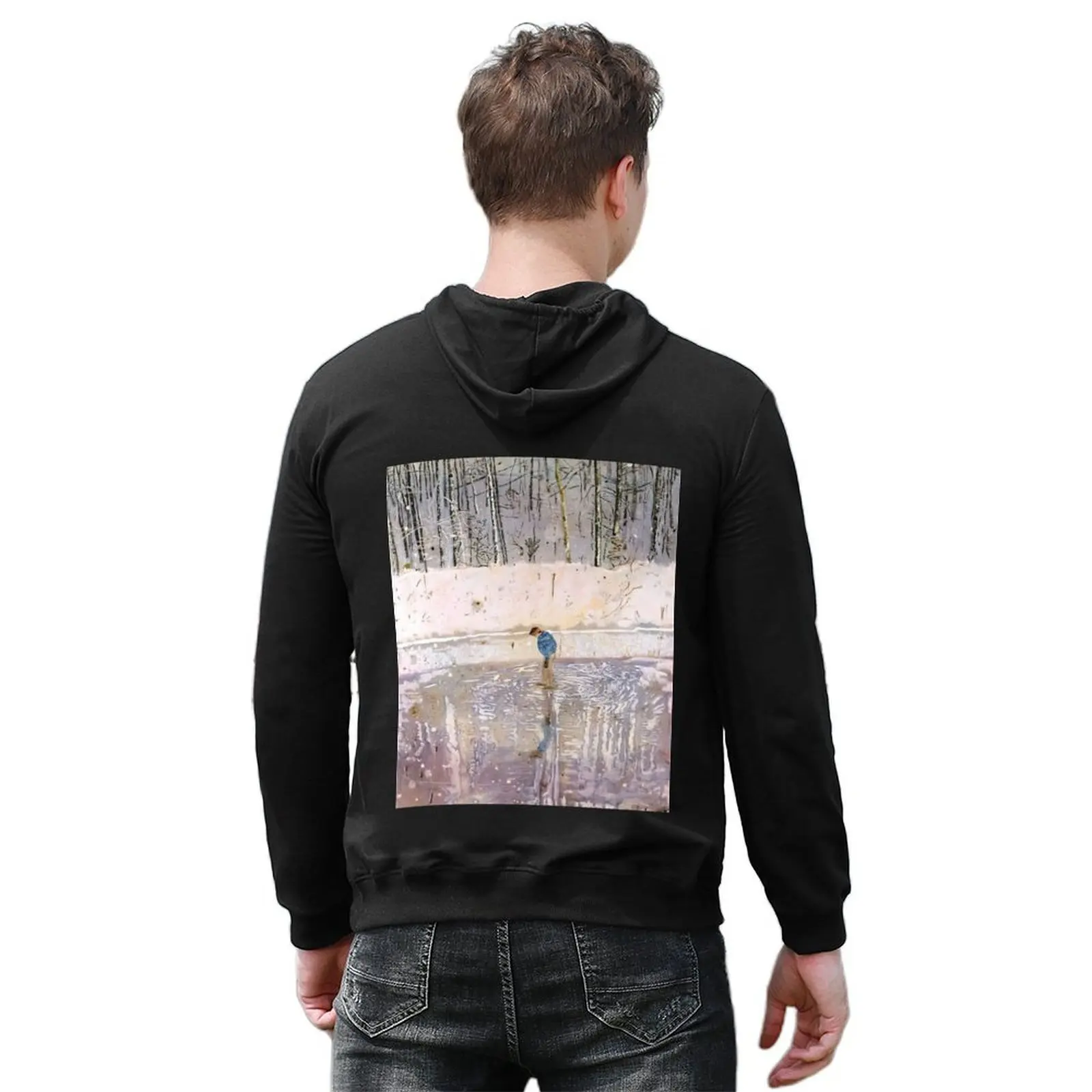 Peter Doig Hoodie autumn men's sweat-shirt korean clothes male clothes graphic hoodies