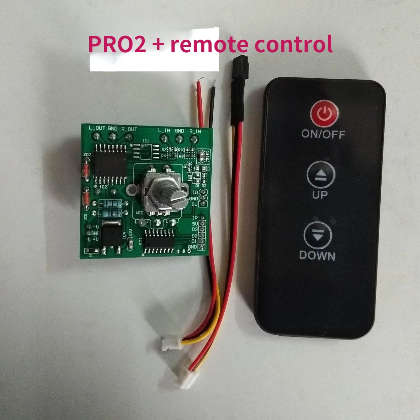 PGA2310 high-end volume control board