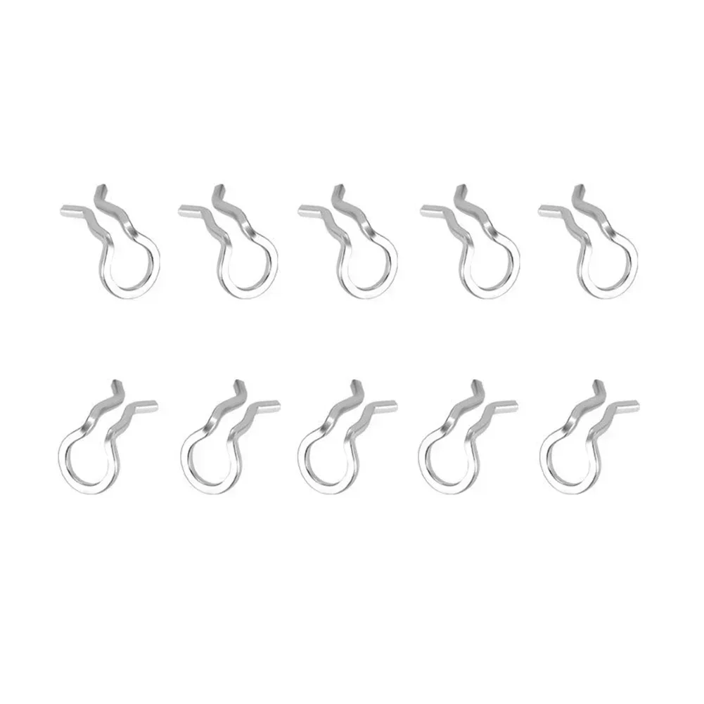 Enhance Your Bike\'s Performance With Stainless Steel For Shimano For XT For SLX Brake Caliper Spring Clips 10pcs