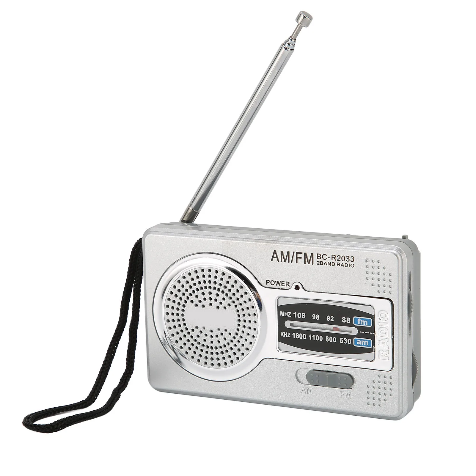 AM FM Transistor Radio DSP Chip Portable Pocket Mini Radio with Built in 5W Speaker for Home Outdoor