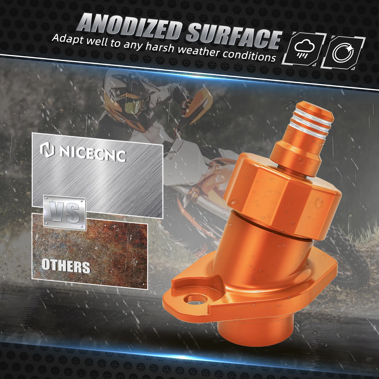 NICECNC Für KTM EXC 300 2024-2026 Öleinfülldeckel-Schutzabdeckung Motorrad für KTM EXC 250 XCW 300 Husqvarna GasGas – Detail 5
