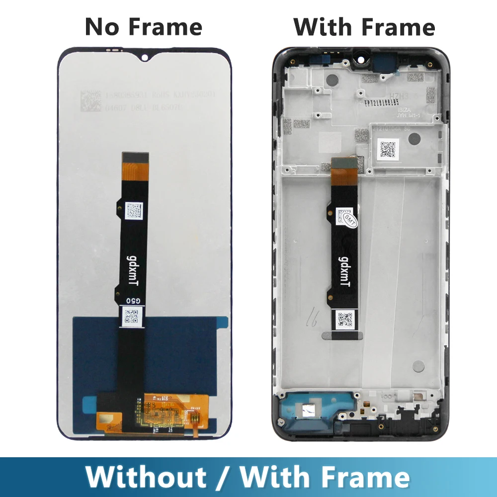 Tela para motorola moto g50 lcd XT2137-1 XT2137-2 tela de toque digitador assembléia para moto g50 substituição da tela