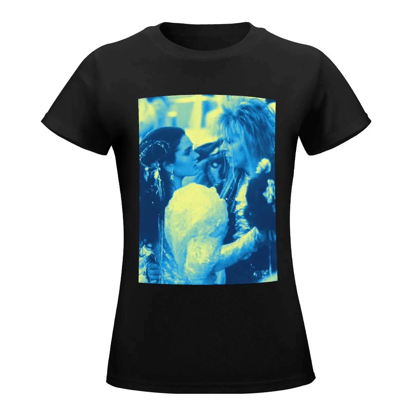 Copy of Jareths Ball Blue T-Shirt summer clothes Aesthetic clothing designer clothes Women luxury