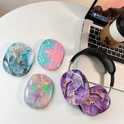 Marble Pattern Colorful Protective Case for Apple Airpods Max Headphones Cover Anti-scratch Earphone Accessories