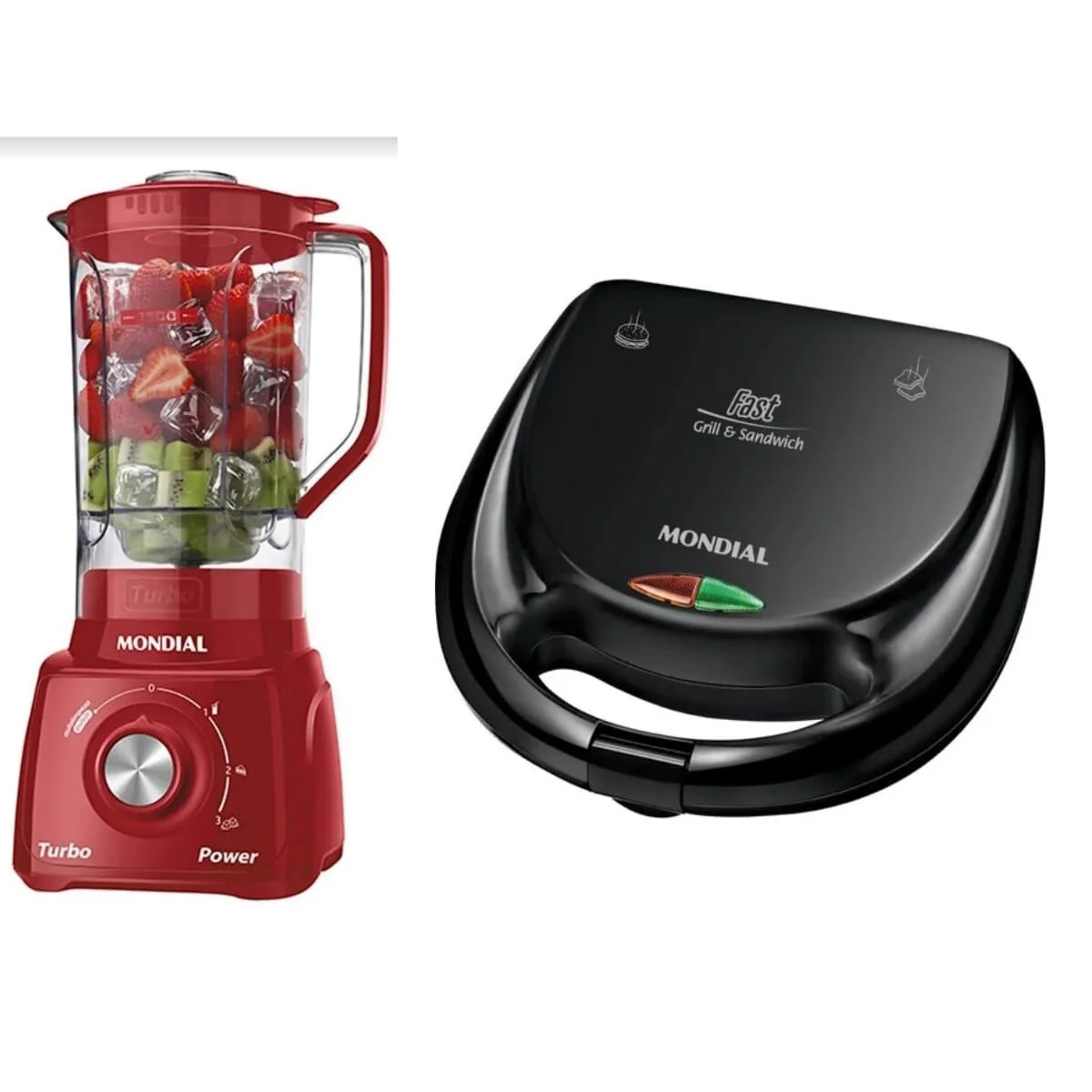 Mondial Kit Premium Blender + Sandwich 110V